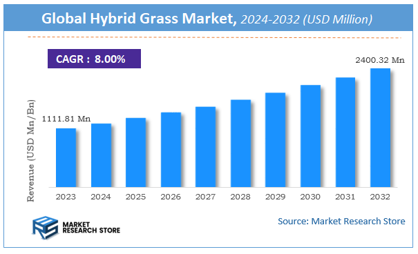 Hybrid Grass Market Size